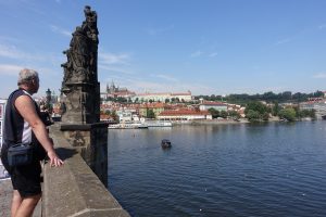 Charles Bridge contemplation.