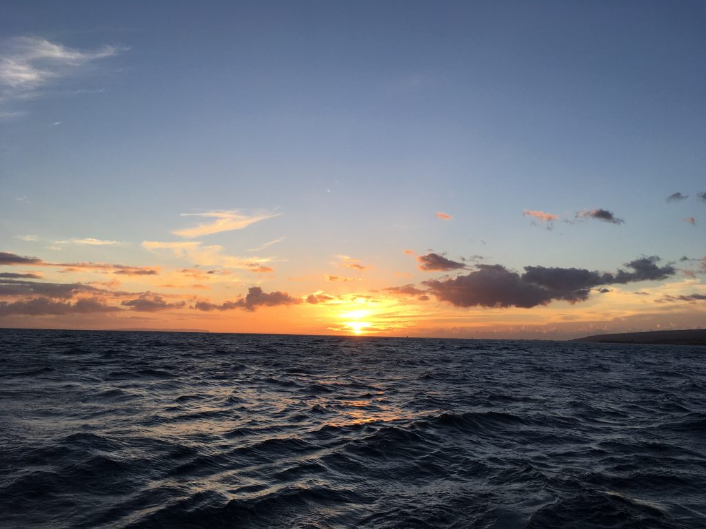 Sunset on the Na'Pali Coast