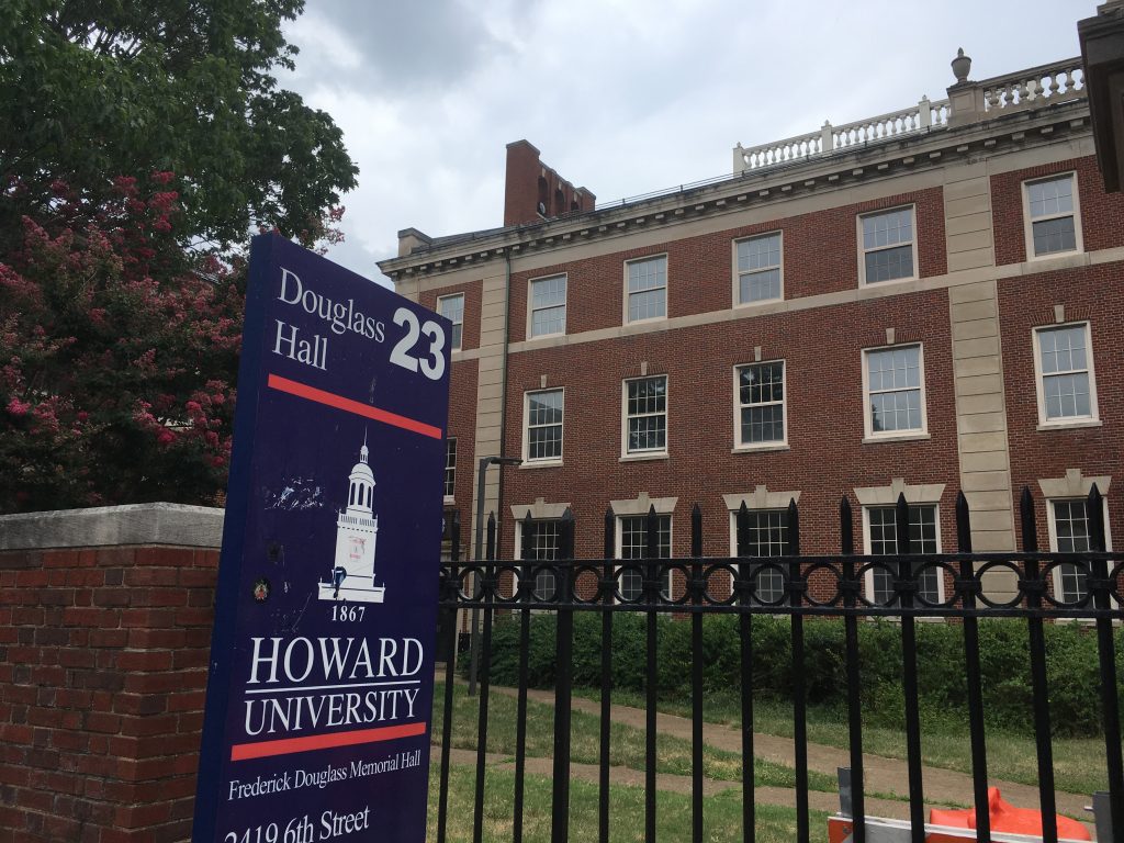 Frederick Douglass Memorial Hall (d.1895, national leader of Abolitionist movement, writer, orator, statesman)