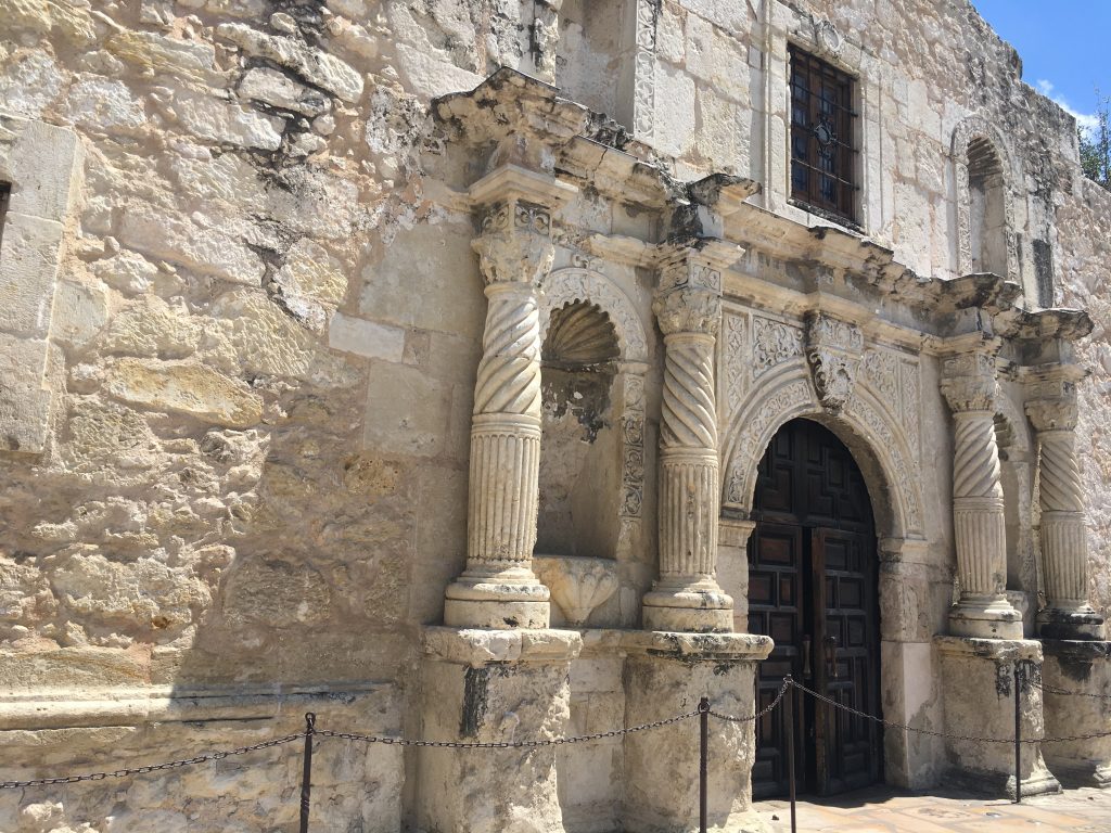 Entrance to the Alamo