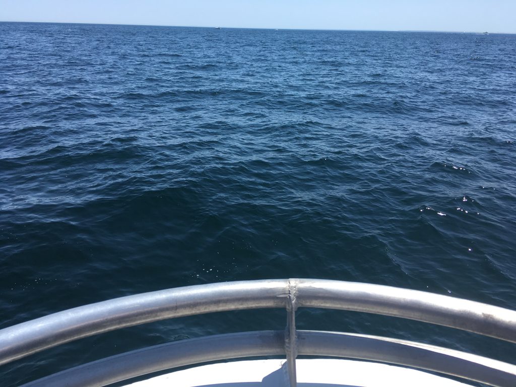 Heading out into the great Atlantic abyss.