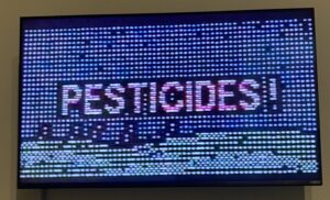 Pesticides! by Barbara Carrasco, 1989