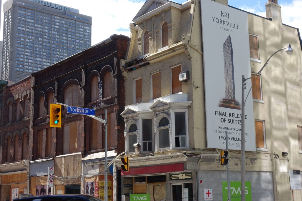 Old meets new in Yorkville